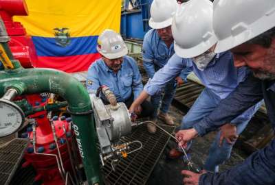 El pozo A 005 Ishpingo empez&oacute; su producci&oacute;n petrolera