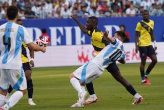 Ecuador perdi&oacute; ante Argentina en Chicago