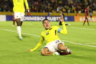 Kendry P&aacute;ez fue la principal figura de Ecuador en el Sudamericano.