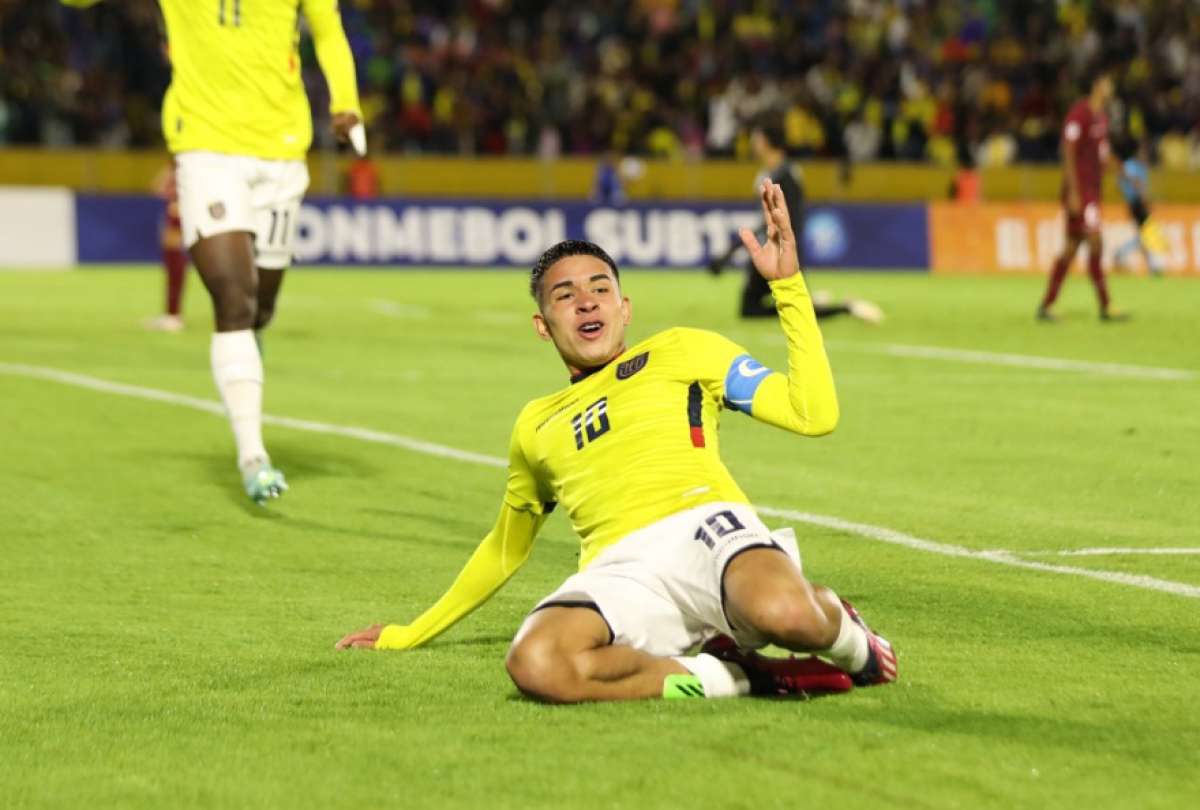 Kendry Páez fue la principal figura de Ecuador en el Sudamericano.