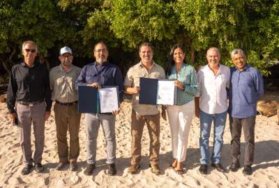 Ecuador firma convenio para erradicar especies invasoras en la Isla Floreana de Gal&aacute;pagos