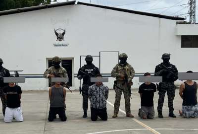 Seis detenidos en Manta presuntamente vinculados al asesinato de jugadores de f&uacute;tbol