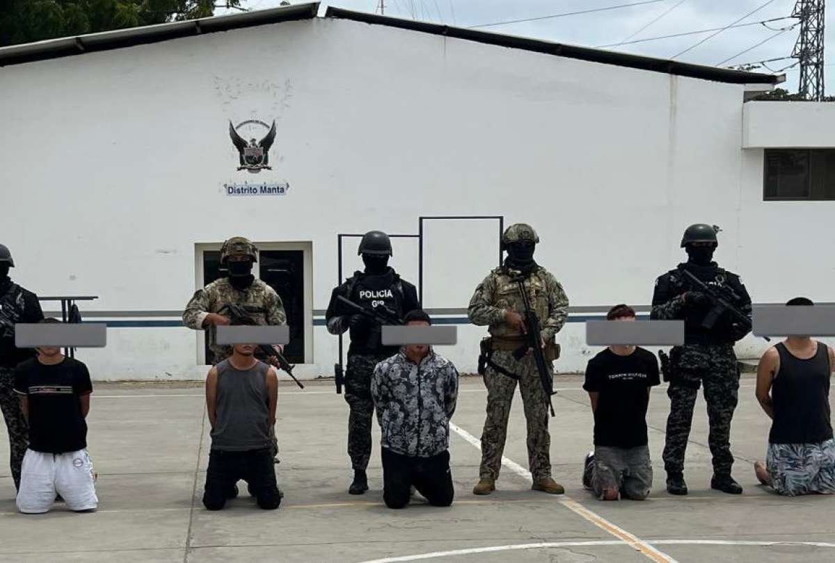 Seis detenidos en Manta presuntamente vinculados al asesinato de jugadores de fútbol