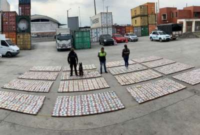 M&aacute;s de una tonelada y media de coca&iacute;na fue decomisada en Guayaquil