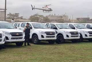 Gobierno entreg&oacute; m&aacute;s veh&iacute;culos a la Polic&iacute;a Nacional