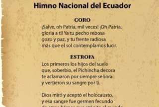 Ecuador celebra el D&iacute;a del Himno Nacional