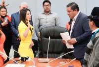 Pamela Aguirre (Revolución Ciudadana) dirige la Comisión de Fiscalización.