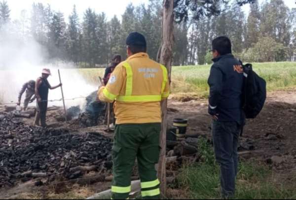 Una mujer fue sancionada por uso no autorizado de fuego en Quito&nbsp;