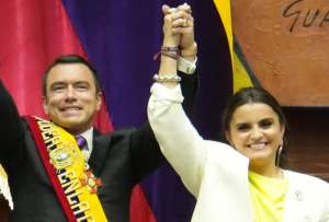 Daniel Noboa asign&oacute; funciones a la vicepresidenta Pinto