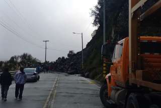 Habilitan un carril de la Cuenca-Molleturo