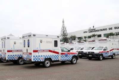 Las ambulancias ser&aacute;n distribuidas en ocho coordinadoras zonales, que abarcan 12 provincias del pa&iacute;s. Estar&aacute;n en hospitales, centros de salud y direcciones distritales, precis&oacute; el Ministerio de Salud.