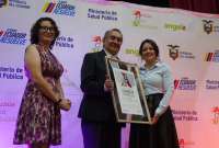 Ecuador recibe reconocimiento por la atención prehospitalaria del Accidente Cerebrovascular