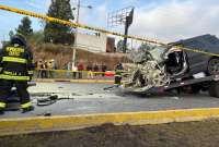 Estas son las cifras de accidentes de tr&aacute;nsito suscitados en Ecuador. 