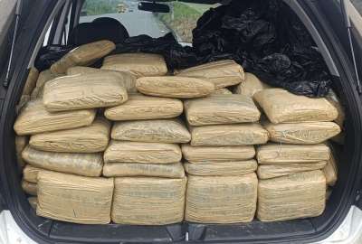 La droga era transportada en un veh&iacute;culo intervenido por la Polic&iacute;a en Santo Domingo de los Ts&aacute;chilas.