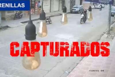 Polic&iacute;a captur&oacute; a dos sicarios 'infraganti' tras asesinar a un taxista