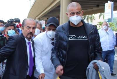 David Trezeguet lleg&oacute; a Guayaquil