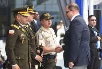 Hólger Cortez será el nuevo comandante general del Distrito Metropolitano de Quito.