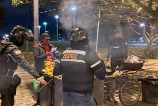 Alimentos contaminados fueron identificados en el parque La Carolina