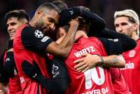 Leverkusen se metió en zona de clasificación