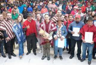 En Chimborazo se entregaron personer&iacute;as jur&iacute;dicas a juntas de agua