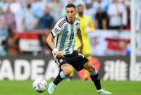 Siete &amp;#039;fuera de juego&amp;#039; marcados en el primer tiempo de Argentina vs Arabia Saudita