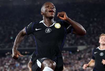Mois&eacute;s Caicedo marc&oacute; en la goleada del Chelsea