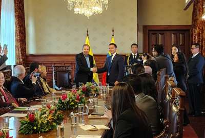 Edmundo Gonz&aacute;lez, presidente electo de Venezuela, se reuni&oacute; con el mandatario ecuatoriano, Daniel Noboa.