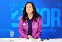 Inés Manzano reiteró que existen informes de inteligencia que califican la posibilidad de un atentado en el SOTE.