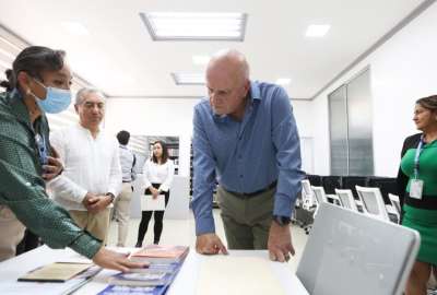El vicepresidente Alfredo Borrero realiz&oacute; una visita t&eacute;cnica 