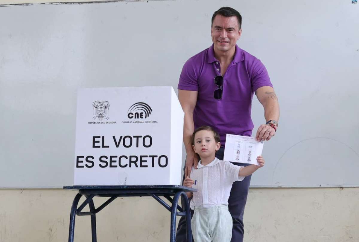 Daniel Noboa se posesionará el 24 de mayo.