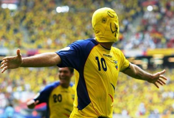Jaime Iv&aacute;n Kaviedes marc&oacute; el gol de la victoria sobre Costa Rica en la Copa Mundial de Alemania 2006.