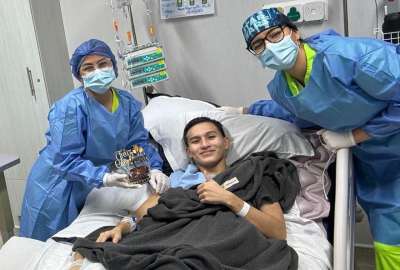 Conozca la historia de un joven que recibi&oacute; 25 cirug&iacute;as tras sufrir quemaduras graves. 