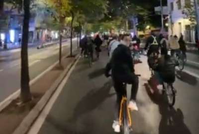 Conductor atropell&oacute; a manifestantes en Madrid