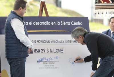 Este monto se utilizar&aacute; para el financiar proyectos de agua potable, alcantarillado, equipamiento y vialidad.