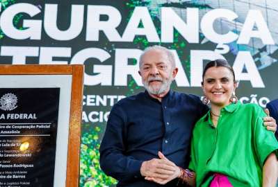 Vicepresidenta Mar&iacute;a Jos&eacute; Pinto inaugur&oacute; el Centro de Cooperaci&oacute;n Policial en Brasil