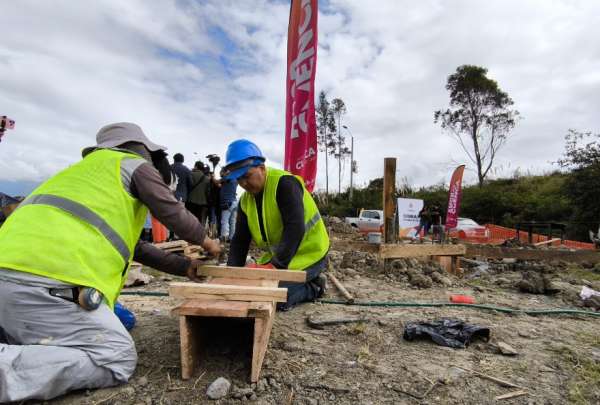 El Municipio de Cuenca empez&oacute; la construcci&oacute;n de uno de los cuatro retenes propuestos por su alcalde, Cristian Zamora.&nbsp;
