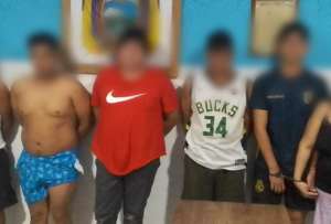 Operativo ‘Libertad 217’  permitió la captura de seis supuestos extorsionadores