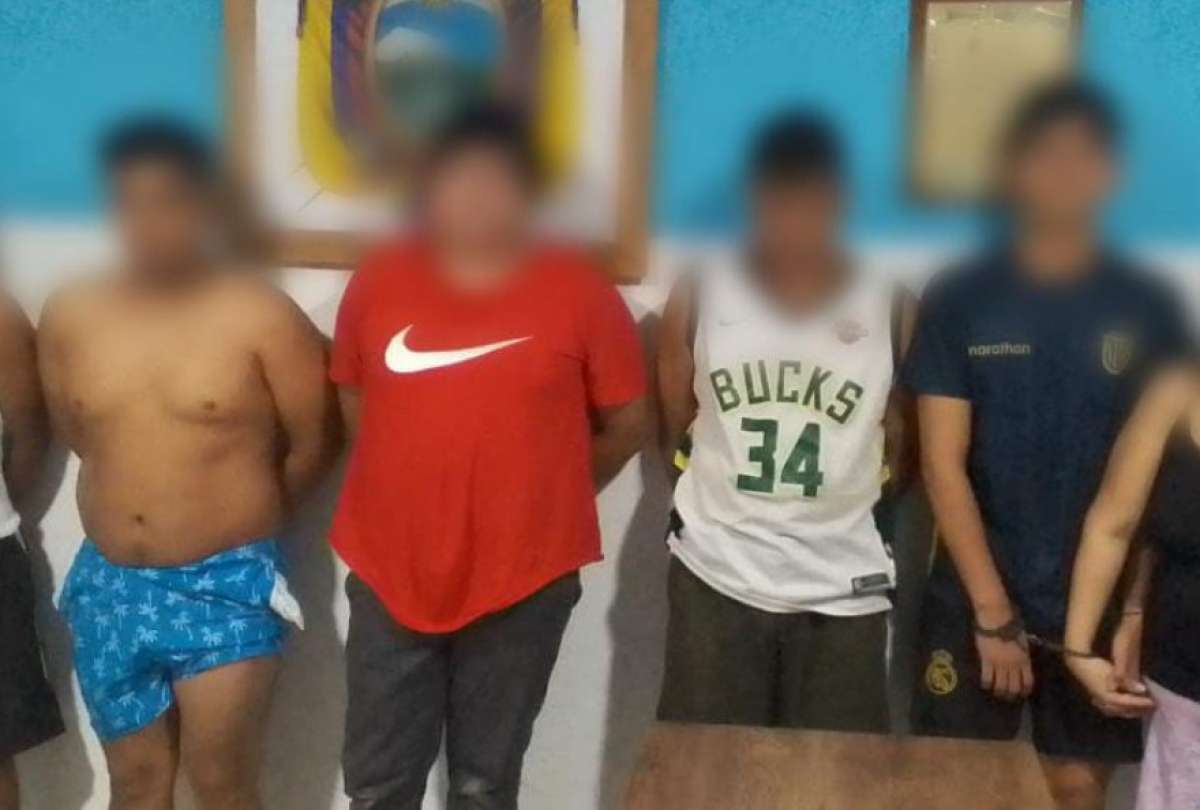 Operativo ‘Libertad 217’  permitió la captura de seis supuestos extorsionadores