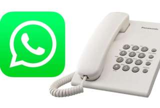 WhatsApp puede conectarse al tel&eacute;fono fijo para llamadas