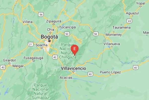 Fuerte sismo sacude la tierra en localidad de Colombia