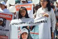 Danna Ramos fue reportada como desaparecida el 1 de febrero de 2024. Fue hallada sin vida el 16 de febrero.
