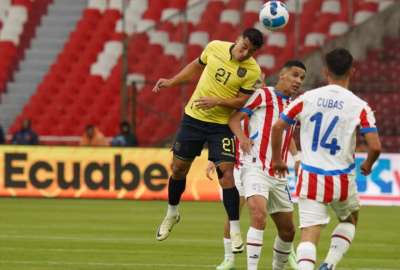Ecuador empat&oacute; con Paraguay