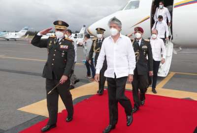 Presidente Lasso retorn&oacute; al pa&iacute;s luego de su visita a Colombia