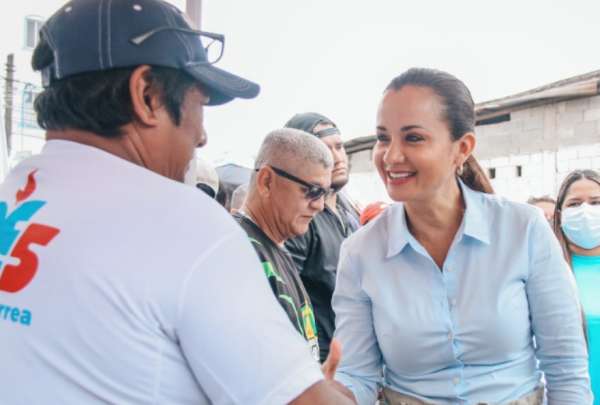 Marcela Agui&ntilde;aga, virtual nueva prefecta de la provincia del Guayas