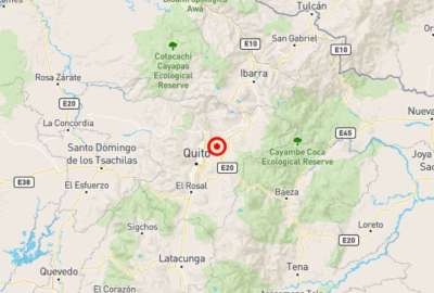 Sismo de 2.9 se sinti&oacute; en Quito este jueves 12 de diciembre.