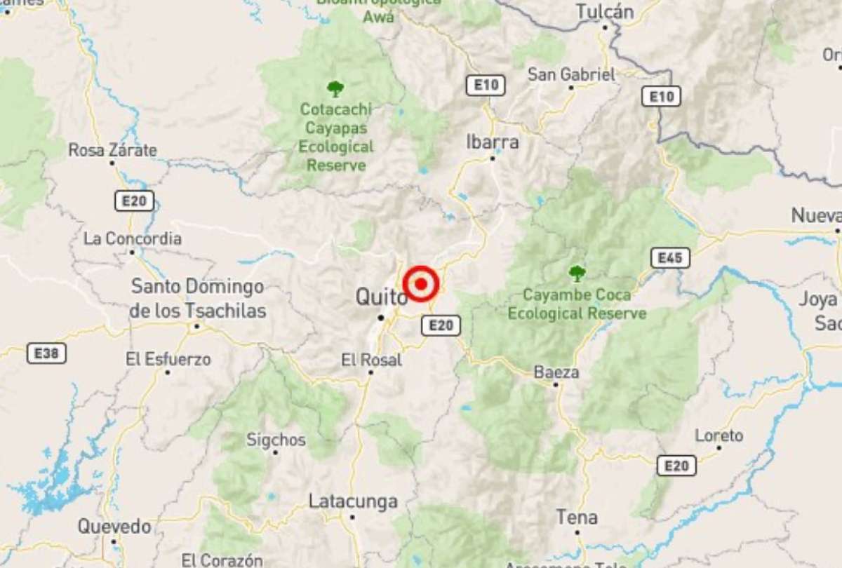 Sismo de 2.9 se sintió en Quito este jueves 12 de diciembre.