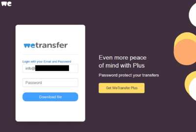WeTransfer facilita el env&iacute;o de archivos 'pesados' sin costo alguno