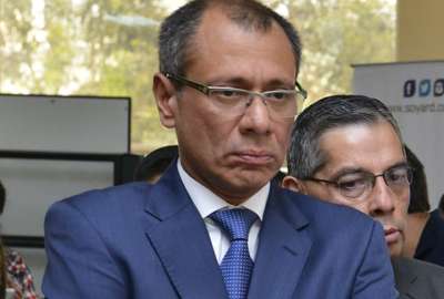 En contra de Glas pesa una orden detenci&oacute;n dentro del caso Reconstrucci&oacute;n de Manab&iacute;.