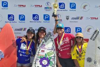 Dominic Barona y Alex Su&aacute;rez brillaron en la Copa TPM Manta Open Pro
