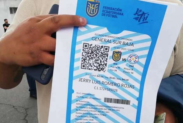 FEF dar&aacute; soluci&oacute;n a las personas que adquirieron su entrada para el partido con Brasil